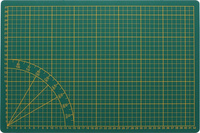 Mata do cięcia z nadrukowaną podziałką A3 