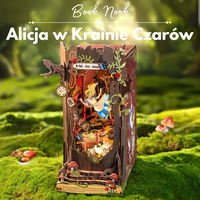 Alicja w Krainie Czarów Rolife DIY Book Nook – Miniaturowy Domek 3D