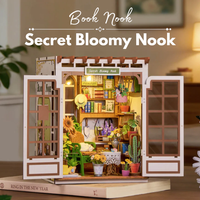 Secret Bloomy Nook - DIY Book Nook Rolife