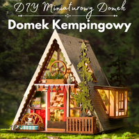 Domek Kempingowy Rolife – DIY Miniaturowy Domek Puzzle 3D