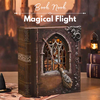 Magical Flight Minicity DIY Book Nook – Puzzle 3D Prezent