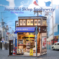 Sklep Spożywczy Beika-cho – DIY Book Nook Puzzle 3D | CuteBee