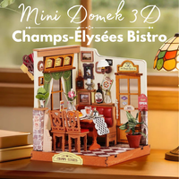 Mini Domek 3D - Champs-Élysées Bistro | Rolife