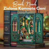 DIY Book Nook - Zielona Komnata Cieni | Cutebee