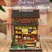 Japoński Sklepik Kurihara – DIY Book Nook Puzzle 3D | CuteBee