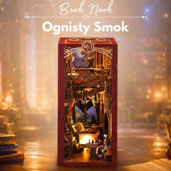 Ognisty Smok Cutebee DIY Book Nook – Puzzle 3D