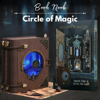 DIY Book Nook - Circle of Magic | Minicity Miniaturowy Domek