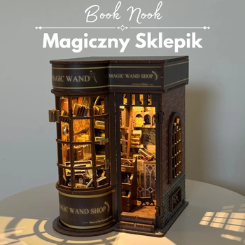 Magiczny Sklepik Harry Potter – DIY Book Nook Puzzle 3D