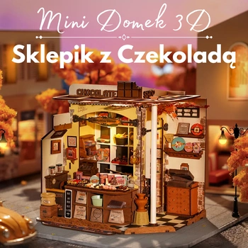 Mini Domek 3D - Sklepik z Czekoladą | Rolife