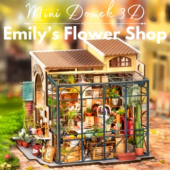 Mini Domek 3D - Emily's Flower Shop I Rolife