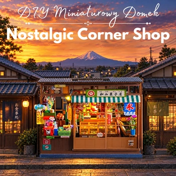 Nostalgic Corner Shop – DIY Miniaturowy Domek | Robotime