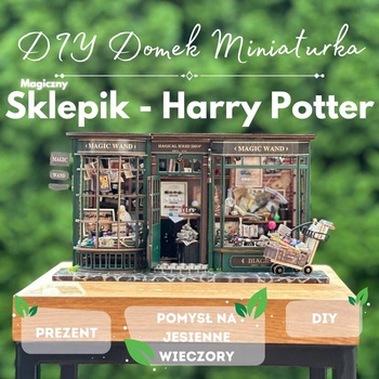 Domek Miniaturka DIY - Harry Potter | Cutebee Puzzle 3D Potter