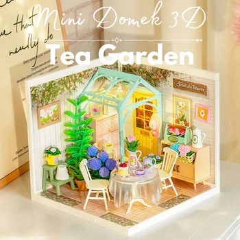 Mini Domek 3d - Tea  Garden | Rolife