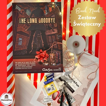 DIY Book Nook Zestaw Świąteczny- The Long Goodbye