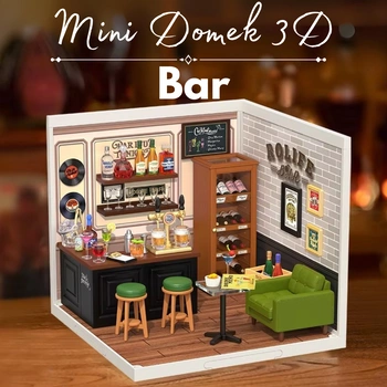Mini Domek 3D - Bar (Leisurely Cheers Bar) | Rolife