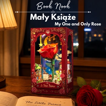 My One and Only Rose – DIY Book Nook CuteBee | Puzzle 3D Prezent