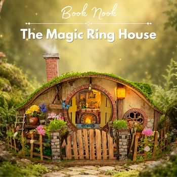 Magic Ring House – DIY Book Nook Joincon | Puzzle 3D Prezent