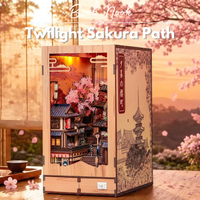 Twilight Sakura Path – DIY Book Nook CuteBee | Puzzle 3D Prezent