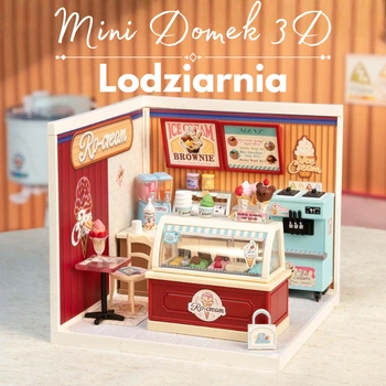 Mini Domek 3D - Lodziarnia | ROlife