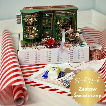 Zestaw Świąteczny Book Nook – Magiczny Sklep Harry Potter | Cutebee Puzzle 3D
