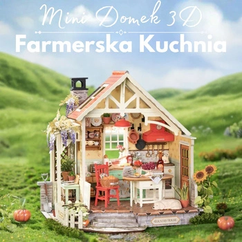 Mini Domek 3D - Farmerska Kuchnia | Rolife