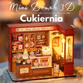 Mini Domek 3d - Cukiernia | Rolife