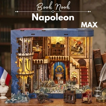 Napoleon MAX – DIY Book Nook Minicity | Puzzle 3D Prezent