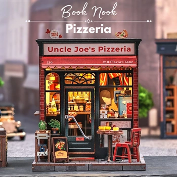 DIY Book Nook - Pizzeria | Cutebee Mini domek