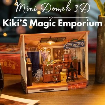 Mini Domek 3d - Kiki'S Magic Emporium | Robotime