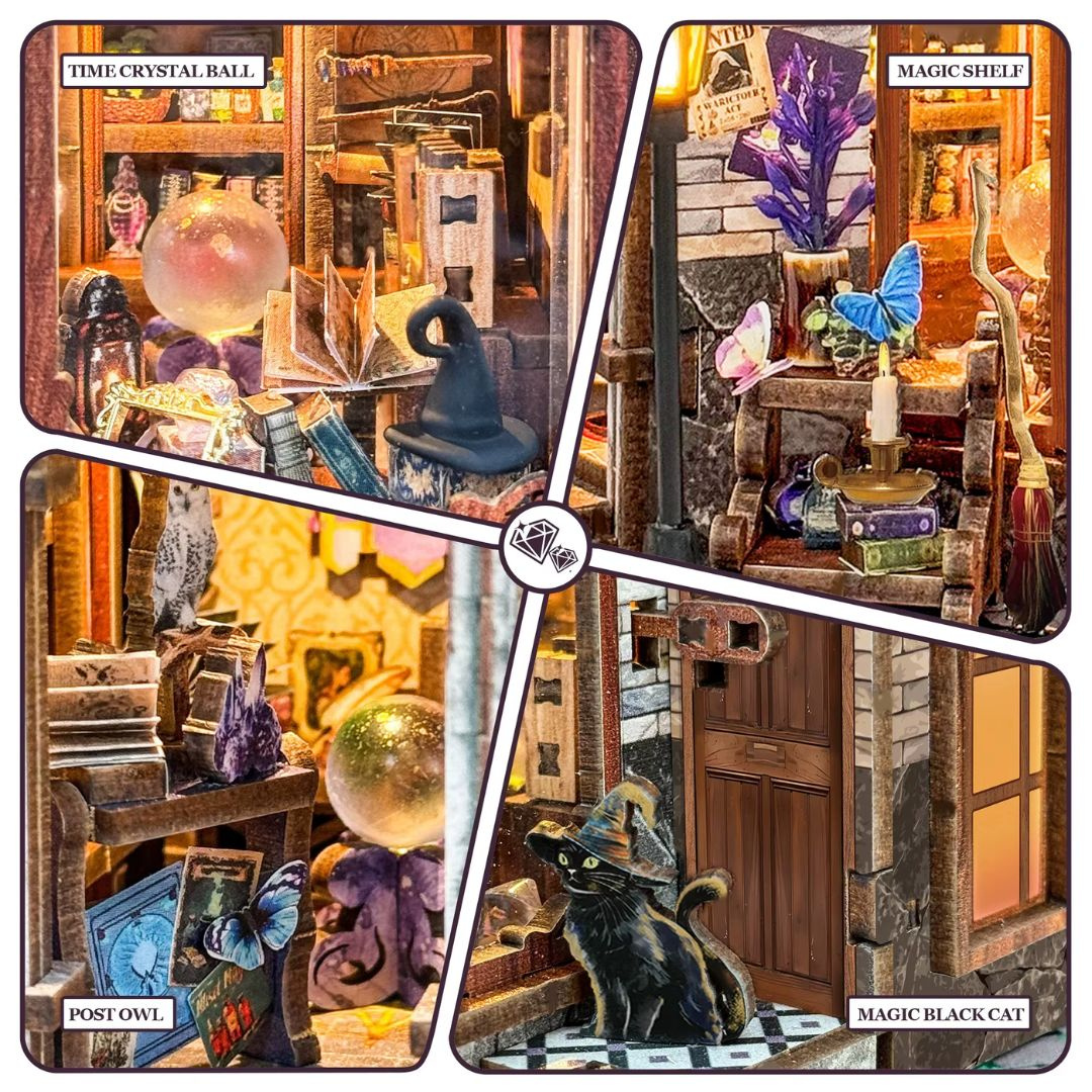 Lada alchemiczna – fiolki, probówki, zwoje