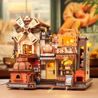 Fabryka Chleba Bread Factory – Puzzle 3D Cutebee z LED