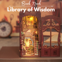 Library of Wisdom – DIY Book Nook Puzzle 3D | CuteBee